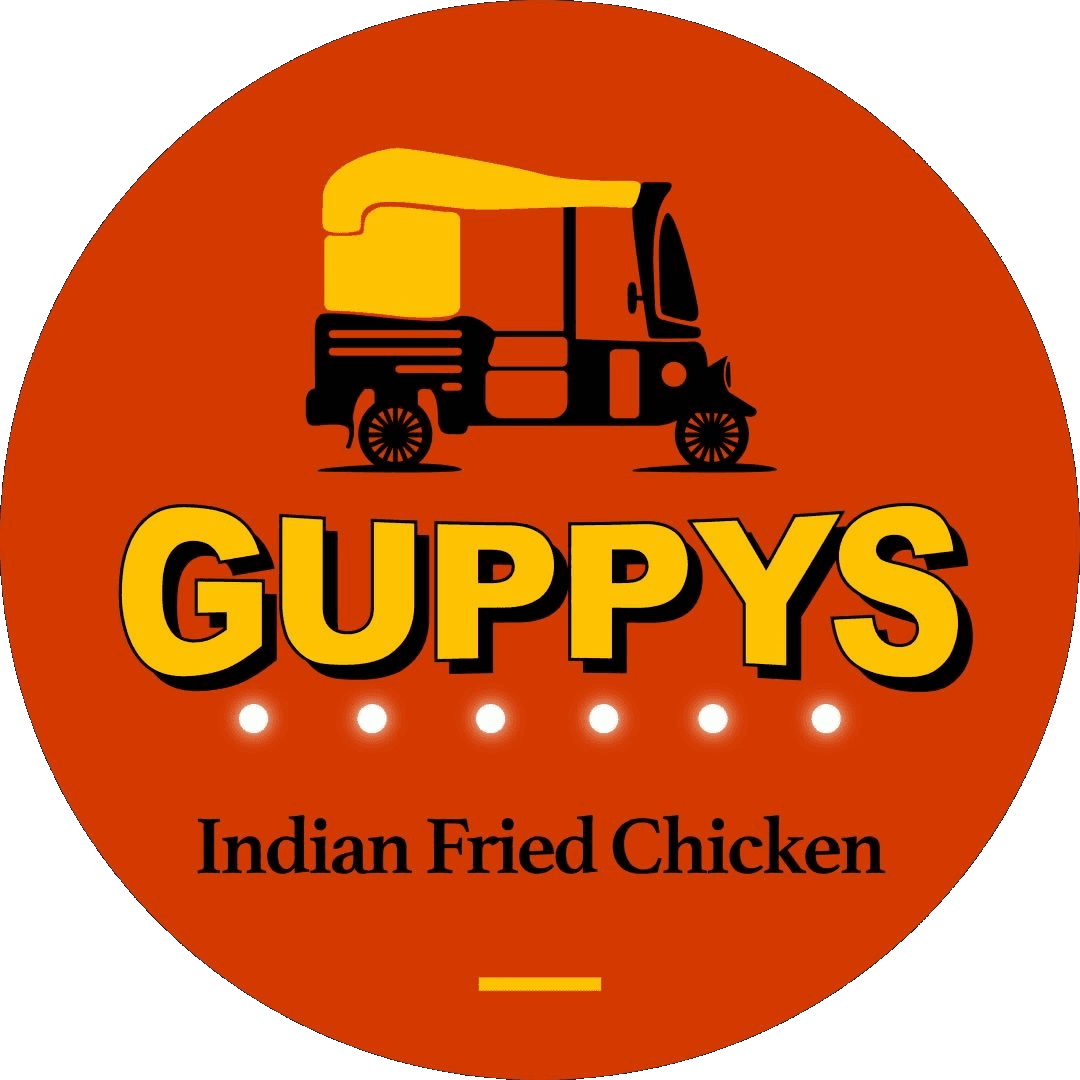 Guppy's Indian Fried Chicken logo